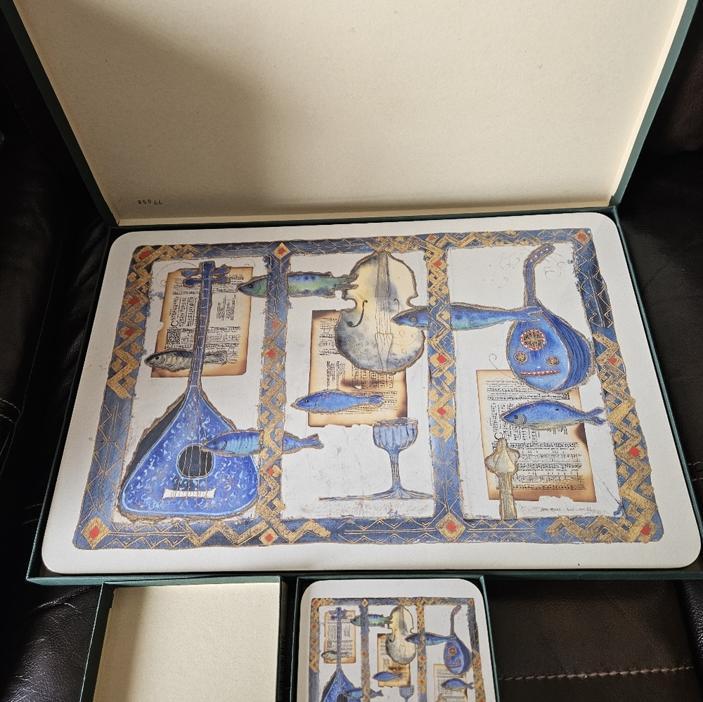 Jason Placemat/coaster Set - Picture 2 of 4